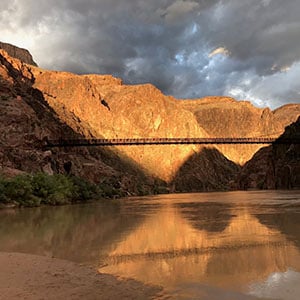 Black Bridge over the Colorado River