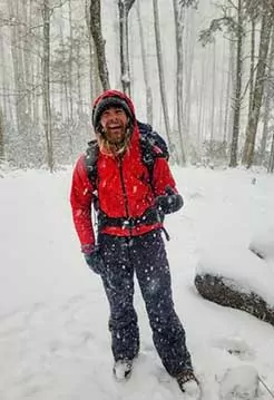 John P, hiking and backpacking guide for Wildland Trekking