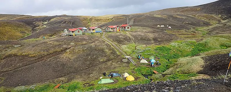 Icelandic hiking huts