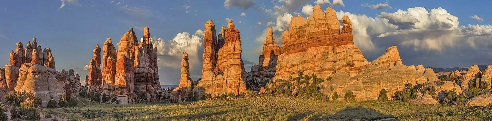 Beautiful spires in Canyonlands National Park