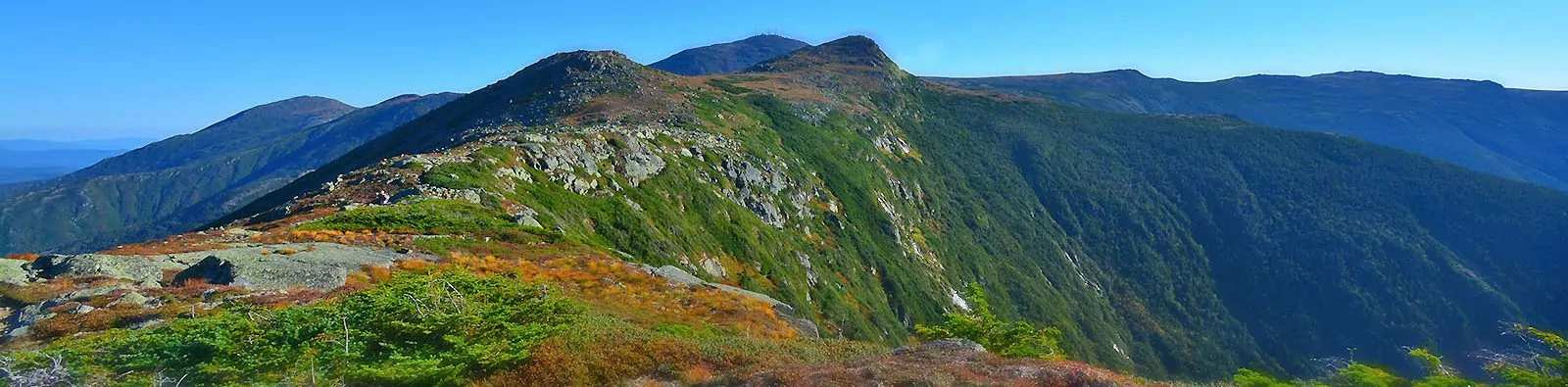 White Mountains from the presidential mountain range